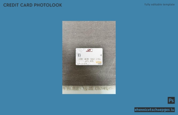 Turkmenistan Turkmenbashi Bank Visa Classic Karte Fotoansicht Beispielvorschau